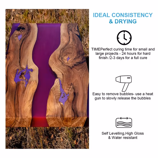 Эпоксидная смола премиум-класса для литья без микропузырьков эпоксидная смола для стола