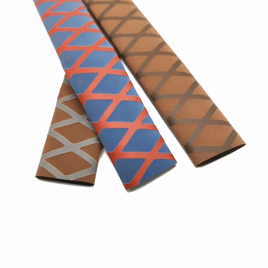 Цветная одностенная термоусадочная трубка с электроизоляцией Hampool